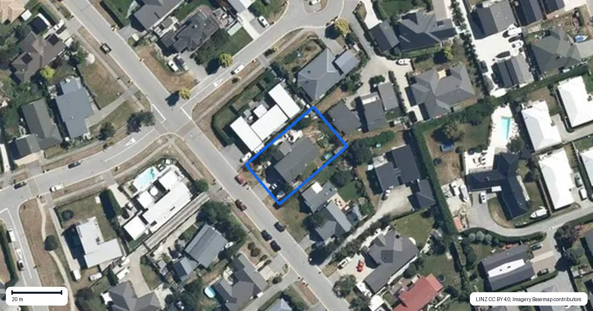 Property context map for 52 Hope Avenue, Lake Hayes, Queenstown