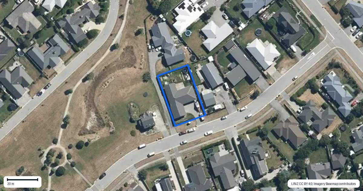 Property context map for 23 Lochnagar Drive, Lake Hayes, Queenstown