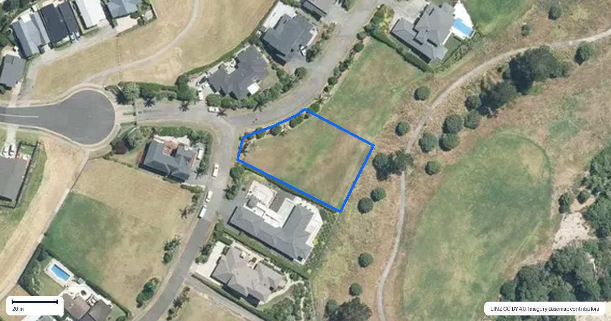 Property context map for 1 Palm View Terrace, Gulf Harbour, Whangaparaoa