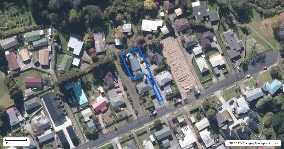 Property context map for 58A Woodside Road, Massey, Auckland