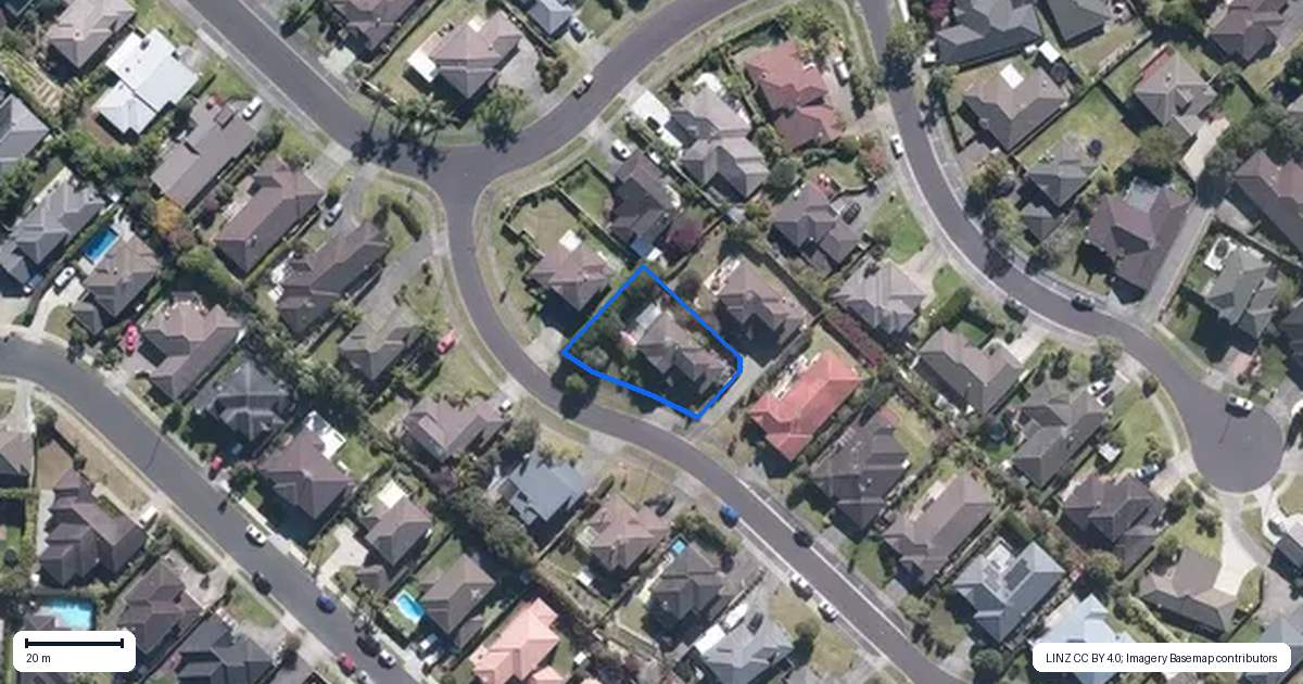 Property context map for 4 Mary Forgham Drive, Greenhithe, Auckland