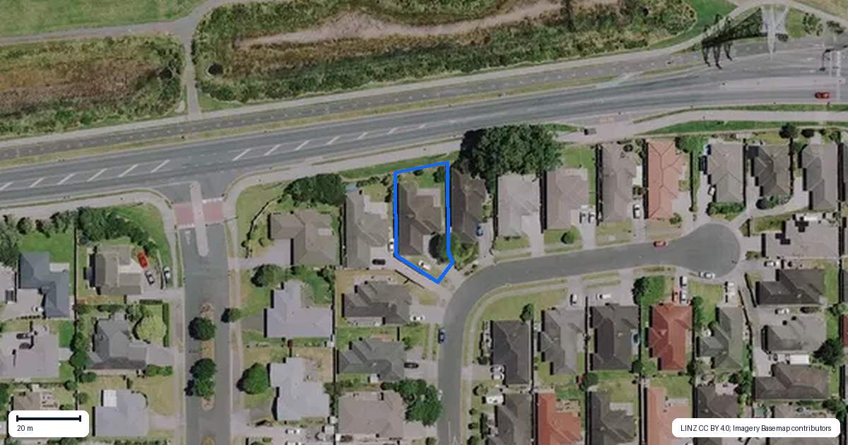 Property context map for 11 Salisbury Place, Hamilton East, Hamilton