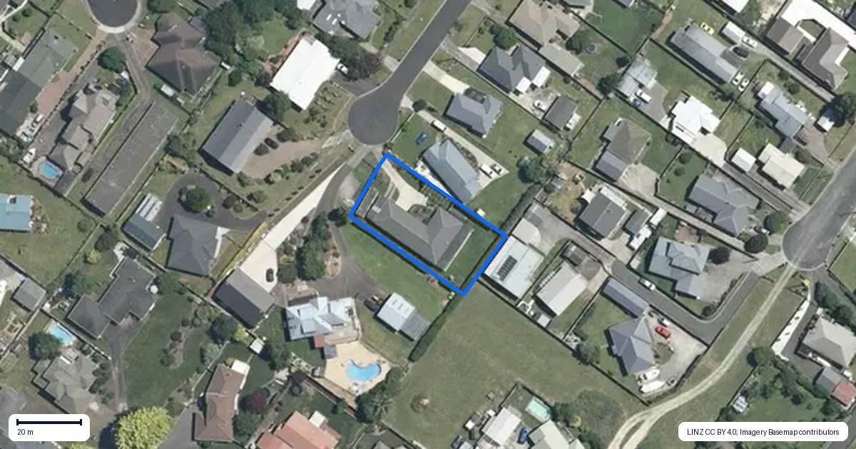 Property context map for 14B Rangiora Avenue, Matamata