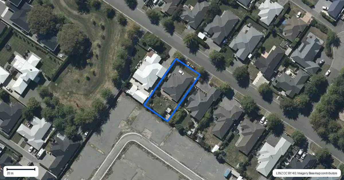 Property context map for 23 Cairnbrae Drive, Prebbleton