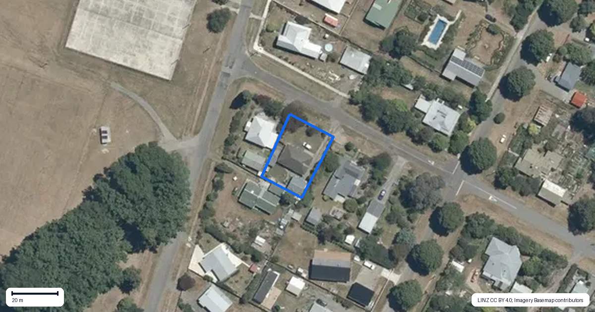 Property context map for 2B Dee Street, Otane