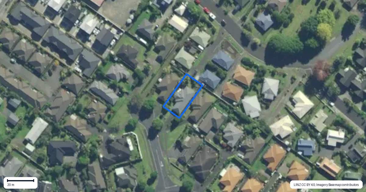 Property context map for 6 Woodley Place, Kerikeri