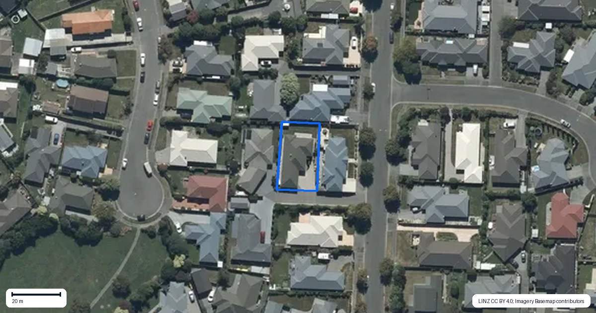 Property context map for 11 Robinia Place, Wigram, Christchurch