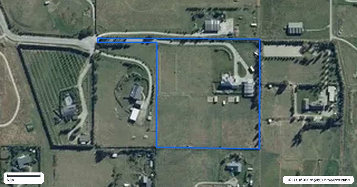 Property context map for 120A Lachlan Avenue, Hawea Flat, Lake Hawea