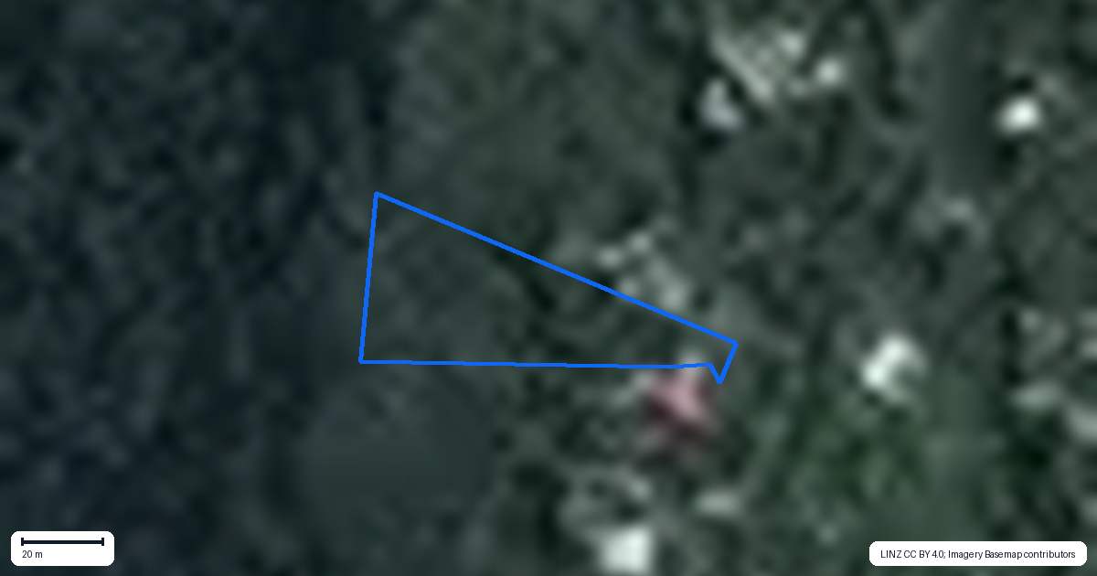 Property context map for 18 O'Brien Road, Omiha, Waiheke Island