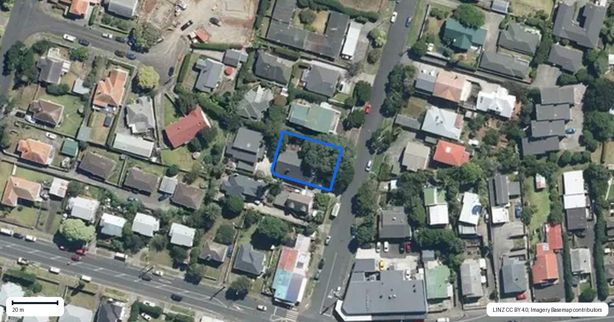 Property context map for 4 Athens Road, Onehunga, Auckland