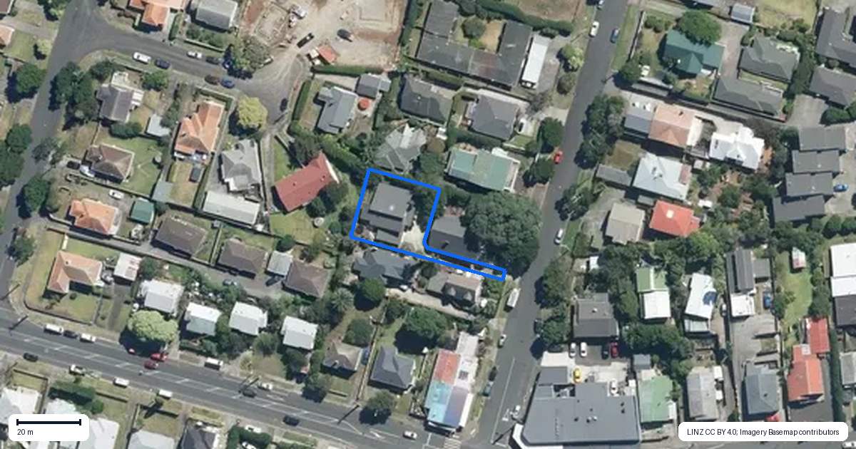 Property context map for 2B Athens Road, Onehunga, Auckland