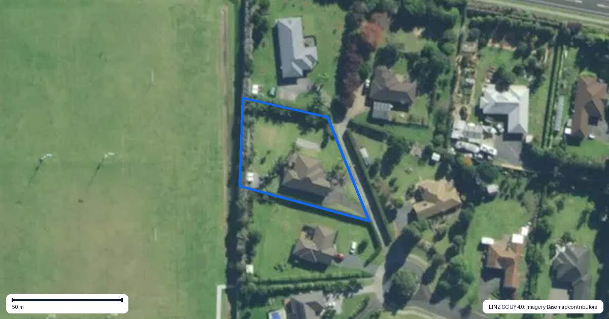 Property context map for 48 Edkins Road, Kerikeri