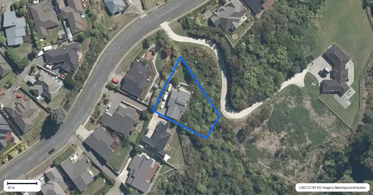 Property context map for 25A Riverstone Drive, Riverstone Terraces, Upper Hutt