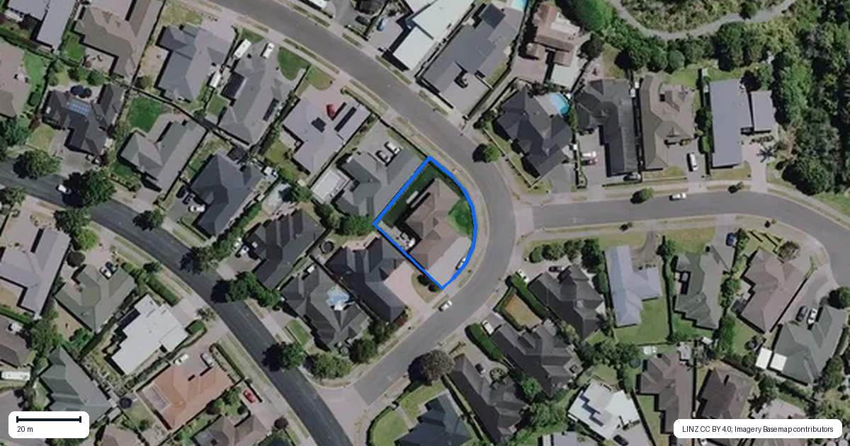 Property context map for 28 The Esplanade, Huntington, Hamilton