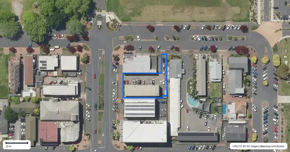 Property context map for 5/1102 Fenton Street, Rotorua