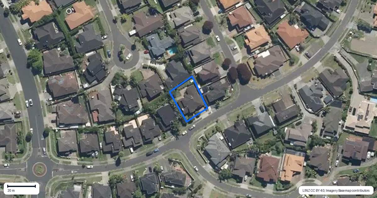 Property context map for 123 Cyril French Drive, Flat Bush, Auckland