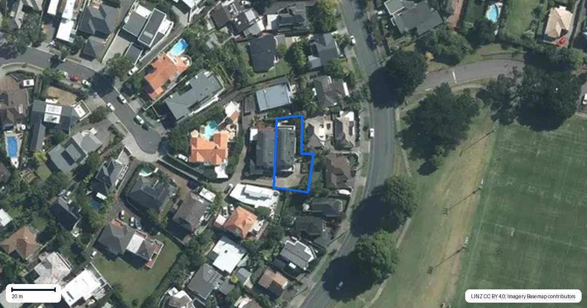 Property context map for 23 Siota Crescent, Kohimarama, Auckland