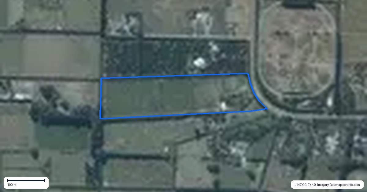 Property context map for 36 Torlesse Road, West Melton