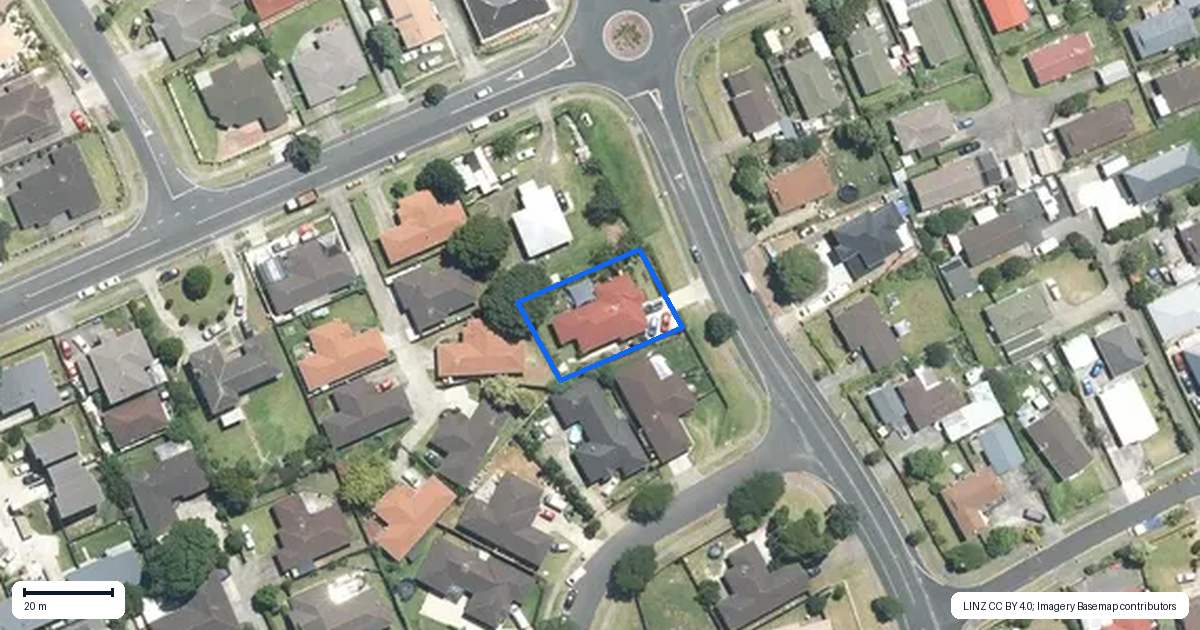 Property context map for 86 Etherton Drive, Weymouth, Auckland