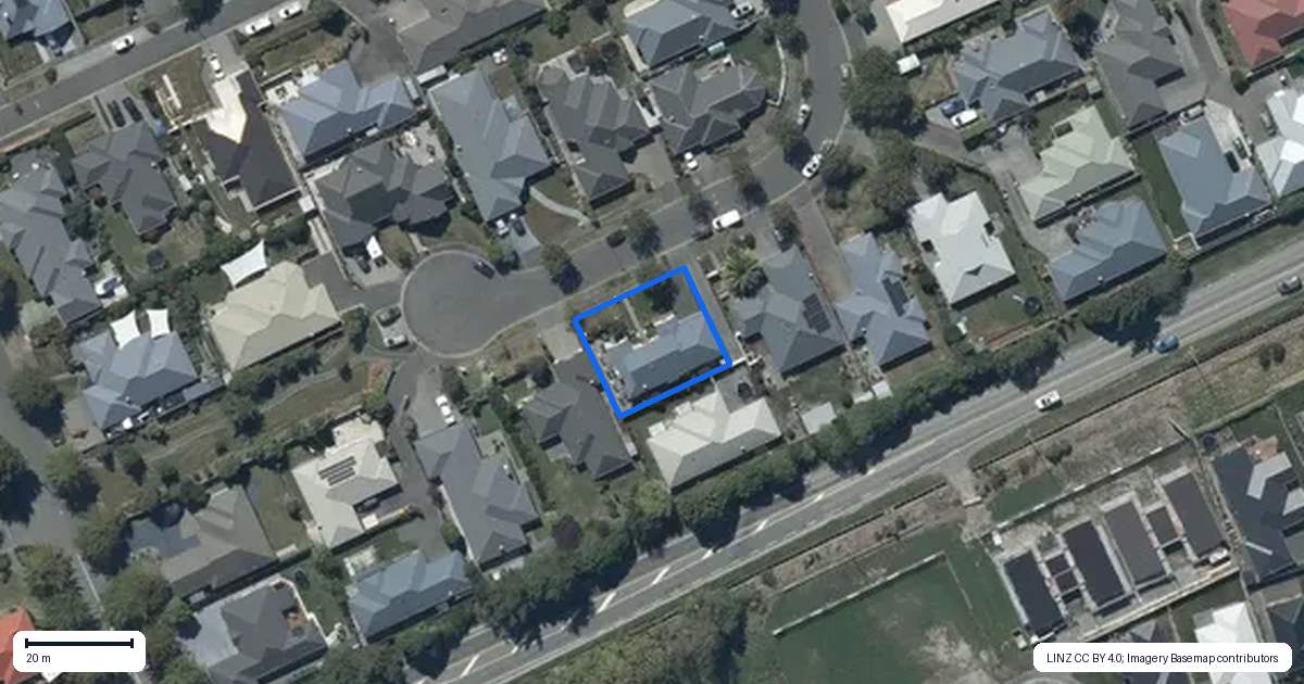 Property context map for 39 Ernest Gray Place, Halswell, Christchurch