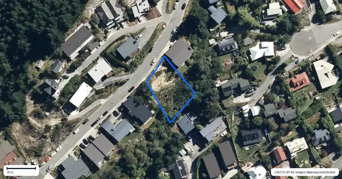 Property context map for 38 Dart Place, Fernhill, Queenstown