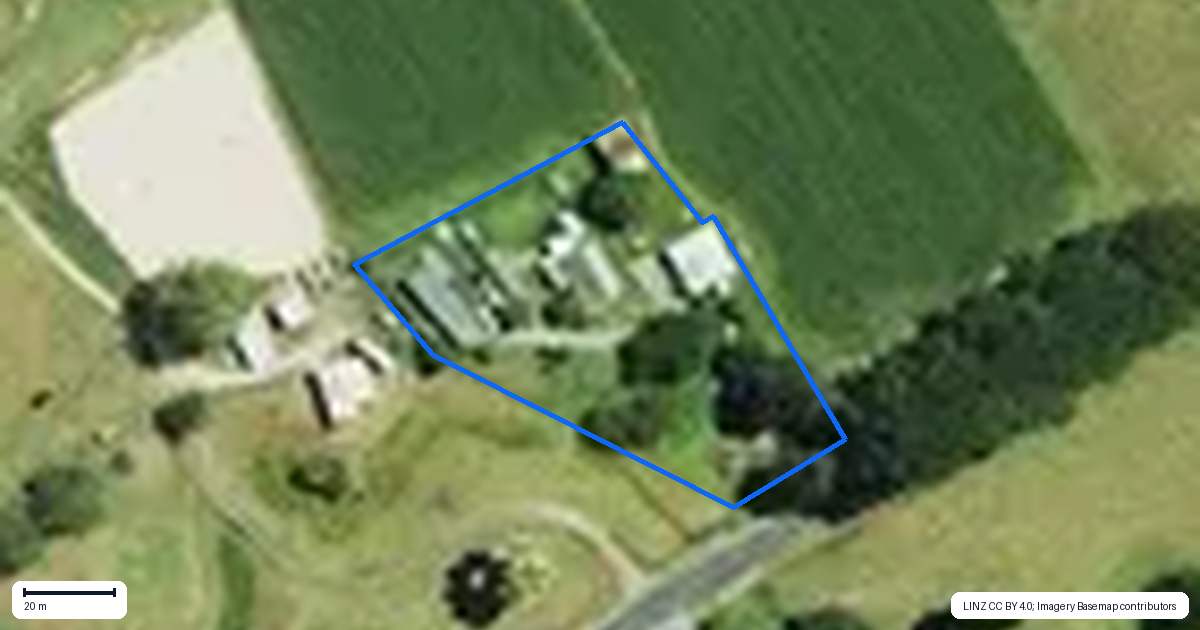 Property context map for 794 Pirongia Road, Pirongia
