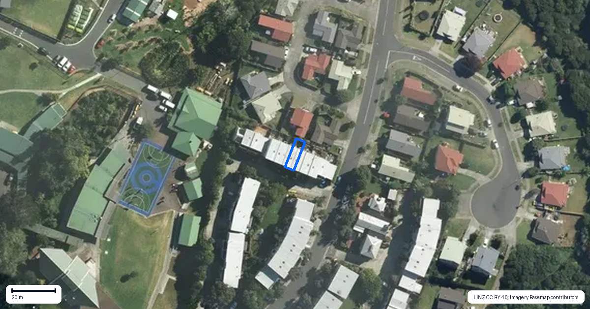 Property context map for 58 Albionvale Road, Glen Eden, Auckland