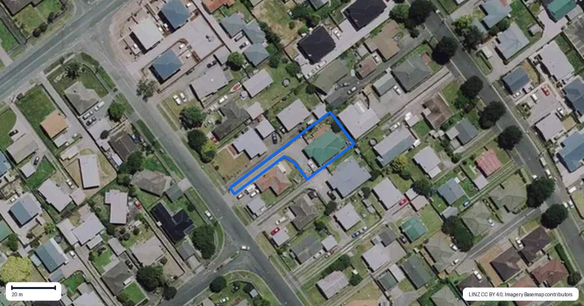 Property context map for 7A Roy Street, Nawton, Hamilton