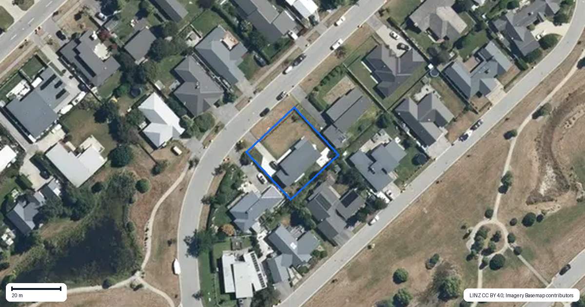 Property context map for 14 Mavora Road, Lake Hayes, Queenstown