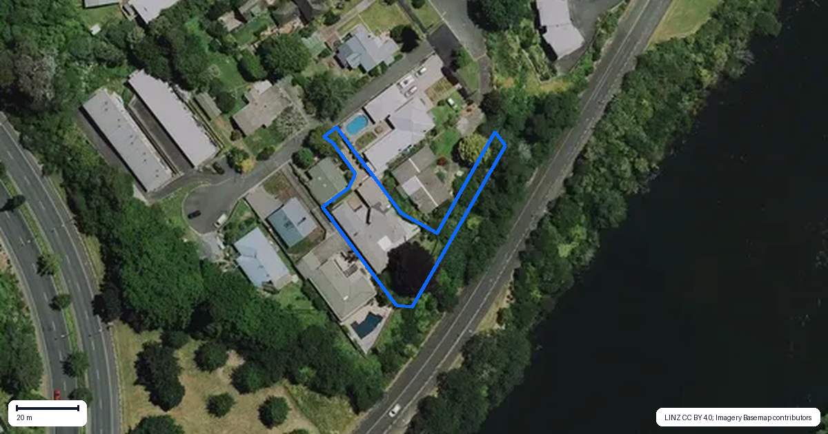 Property context map for 5 Anglesea Street, Hamilton Central, Hamilton
