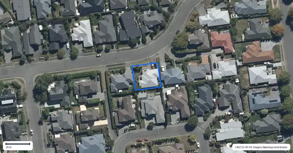 Property context map for 17 Millstream Drive, Northwood, Christchurch