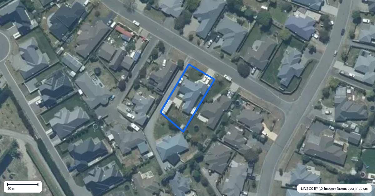 Property context map for 5 Campion Place, Rolleston