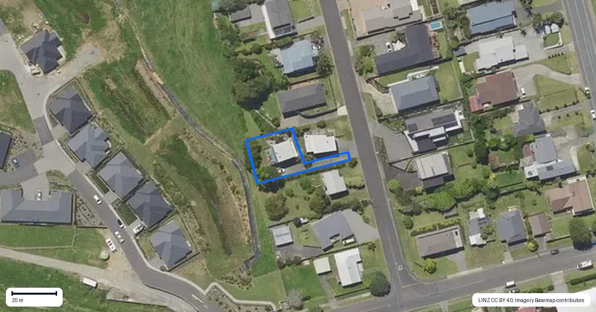 Property context map for 7B Mayor View Terrace, Waihi Beach