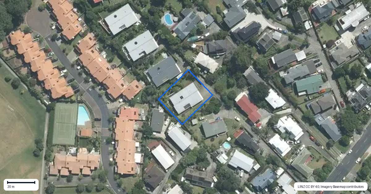 Property context map for 10A Sunnynook Road, Sunnynook, Auckland