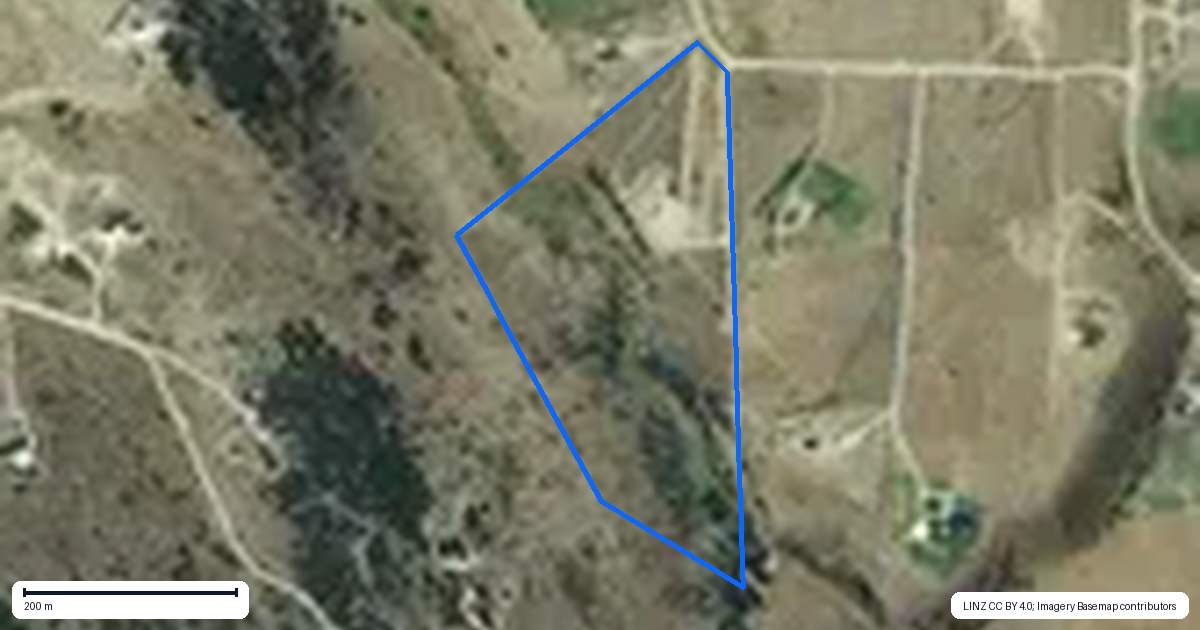 Property context map for 41 Totara Place, Queensberry, Cromwell