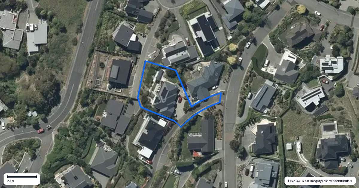 Property context map for 4 Swanton Drive, Huntsbury, Christchurch