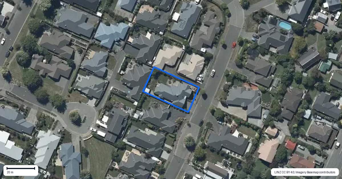 Property context map for 11 Sovereign Gardens, Halswell, Christchurch