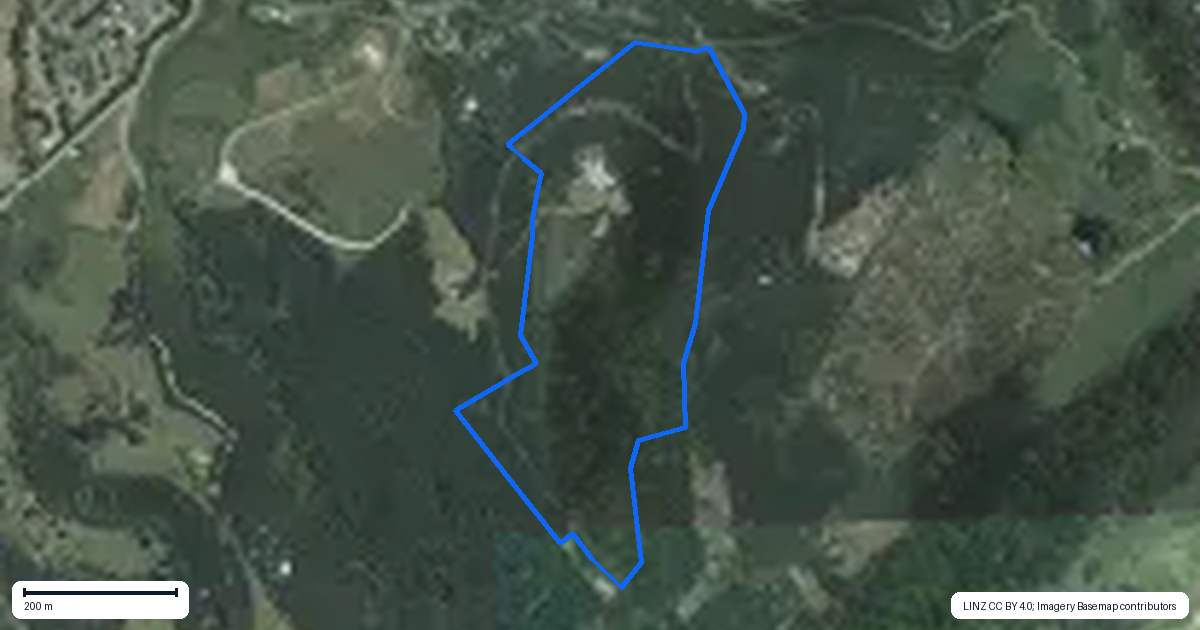 Property context map for 28 Radar Road, Hot Water Beach, Whitianga