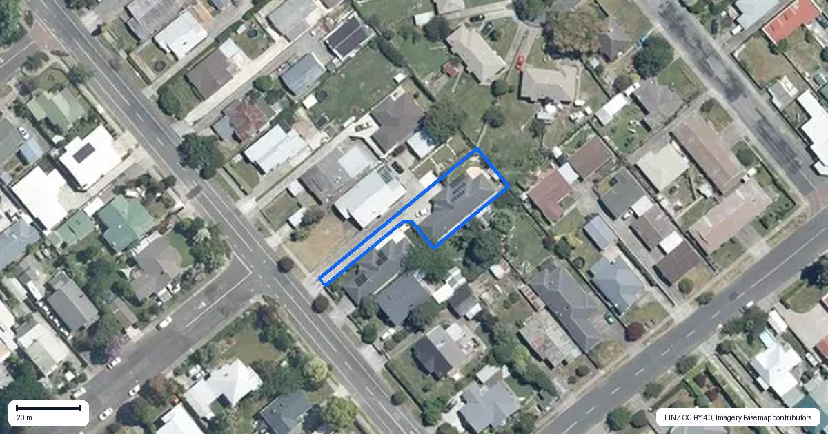 Property context map for 807A Fitzroy Avenue, Mahora, Hastings