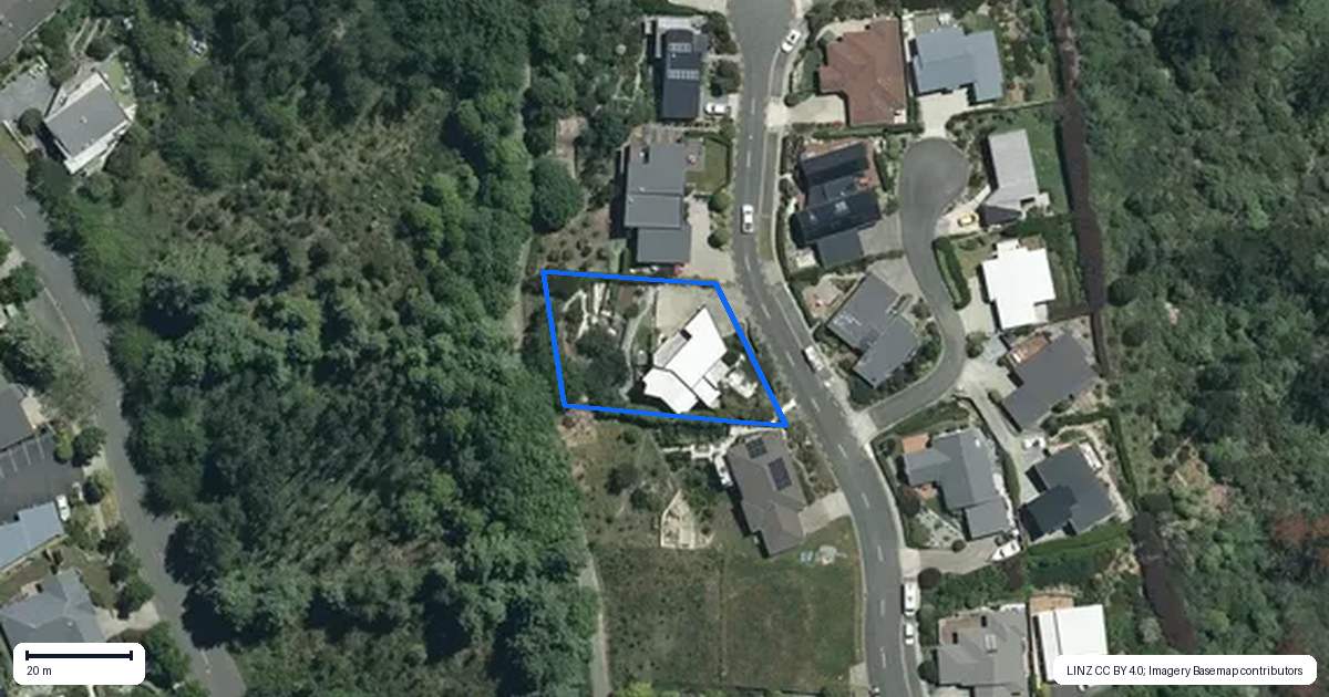 Property context map for 25 Citrus Lane, Enner Glynn, Nelson