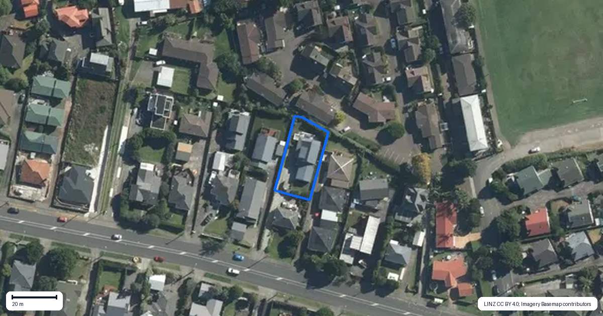 Property context map for 38A Marua Road, Ellerslie, Auckland