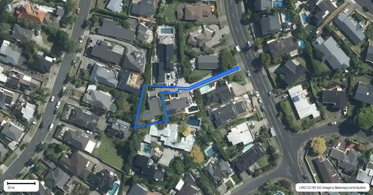 Property context map for 88A Grampian Road, Saint Heliers, Auckland