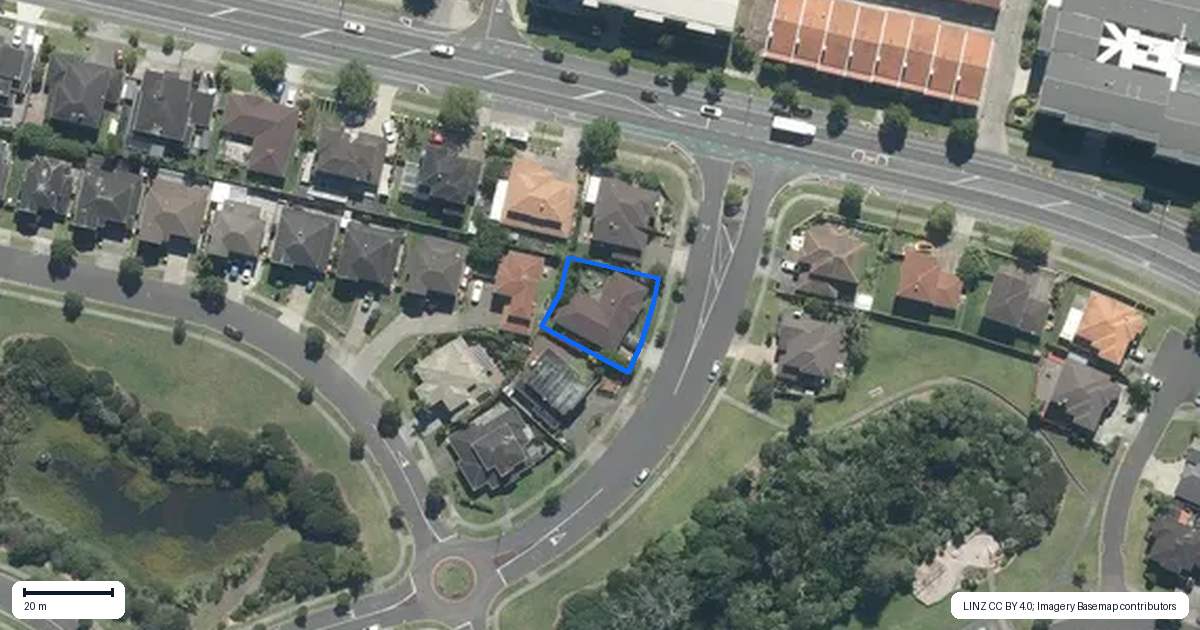 Property context map for 3 Topland Drive, Flat Bush, Auckland