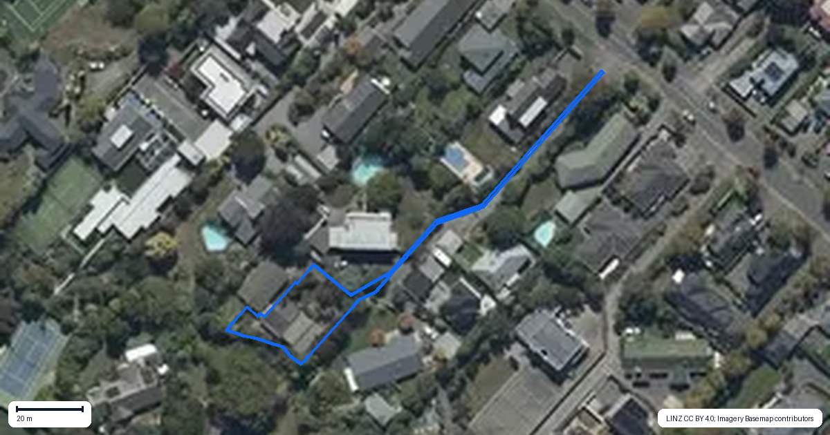 Property context map for 29B Hamilton Avenue, Ilam, Christchurch