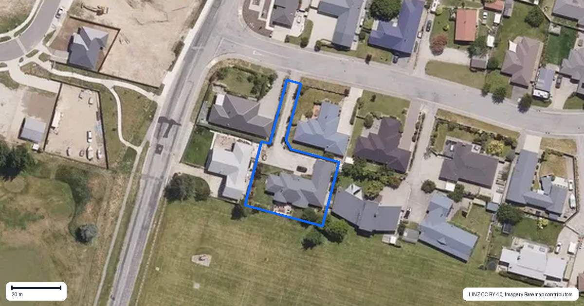 Property context map for 3 Sunhaven Cove, Cromwell
