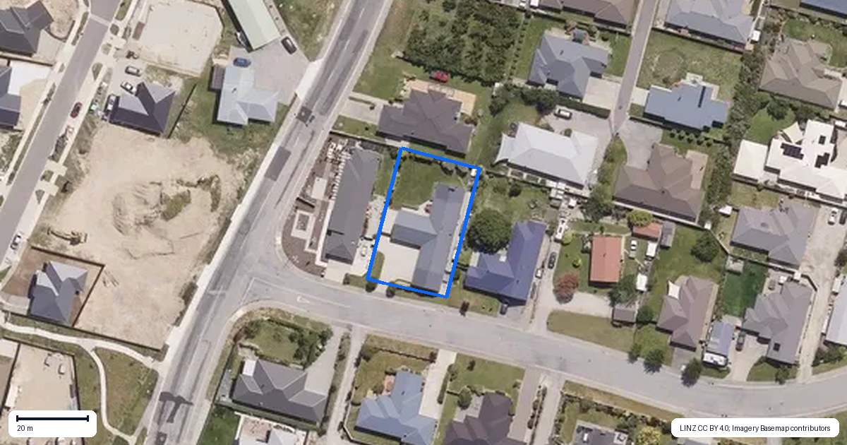 Property context map for 4 Sunhaven Cove, Cromwell