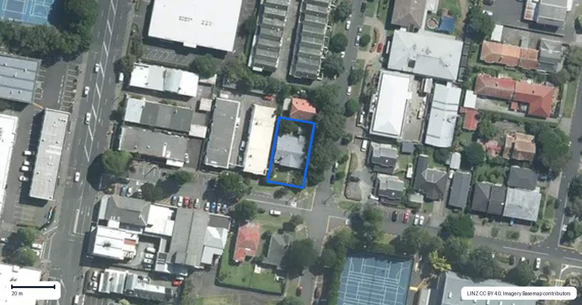 Property context map for 8 Clyde Street, Epsom, Auckland