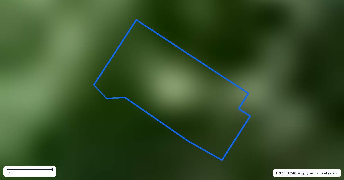 Property context map for 162 Havill Drive, Awatuna, Hokitika