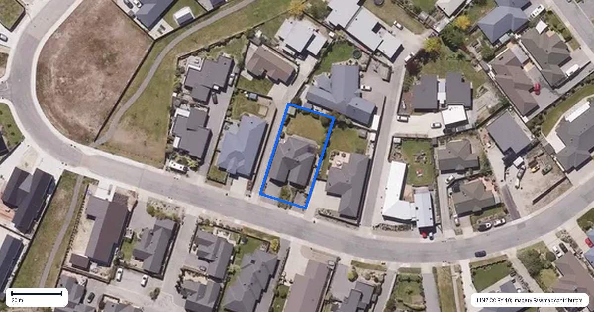 Property context map for 26 Larch Crescent, Alexandra