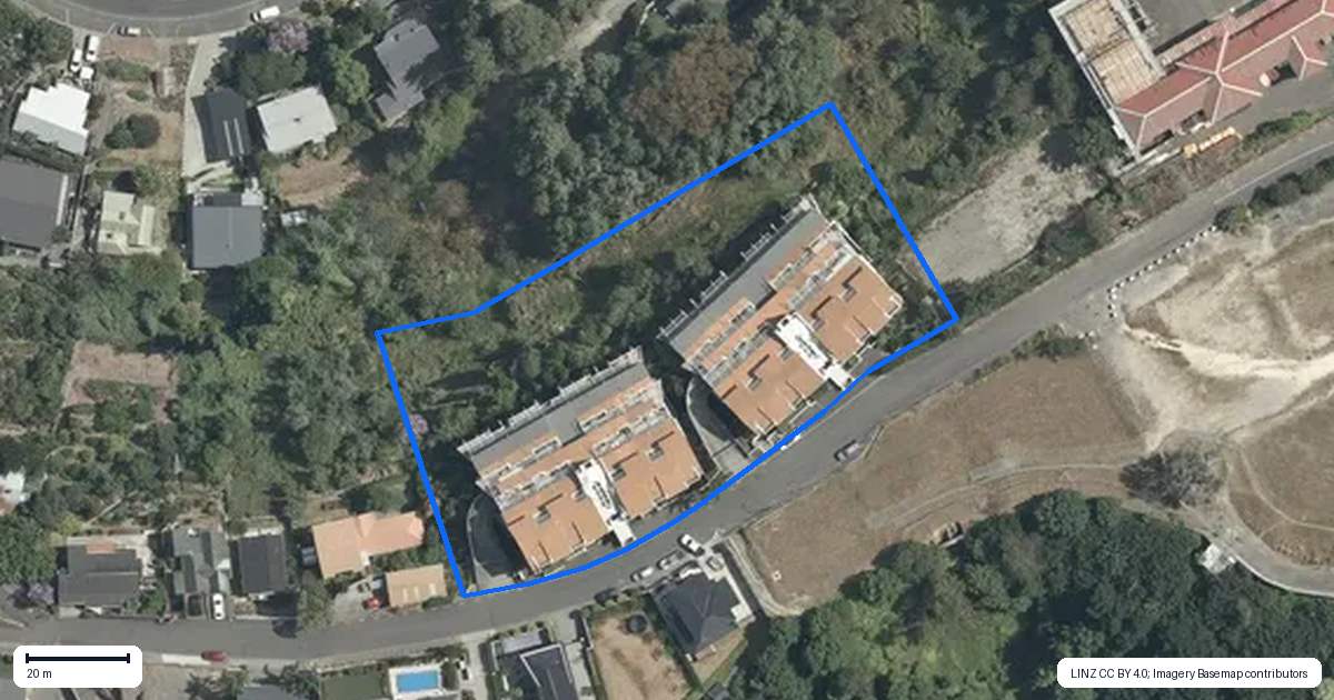 Property context map for 7/24 Hospital Terrace, Hospital Hill, Napier